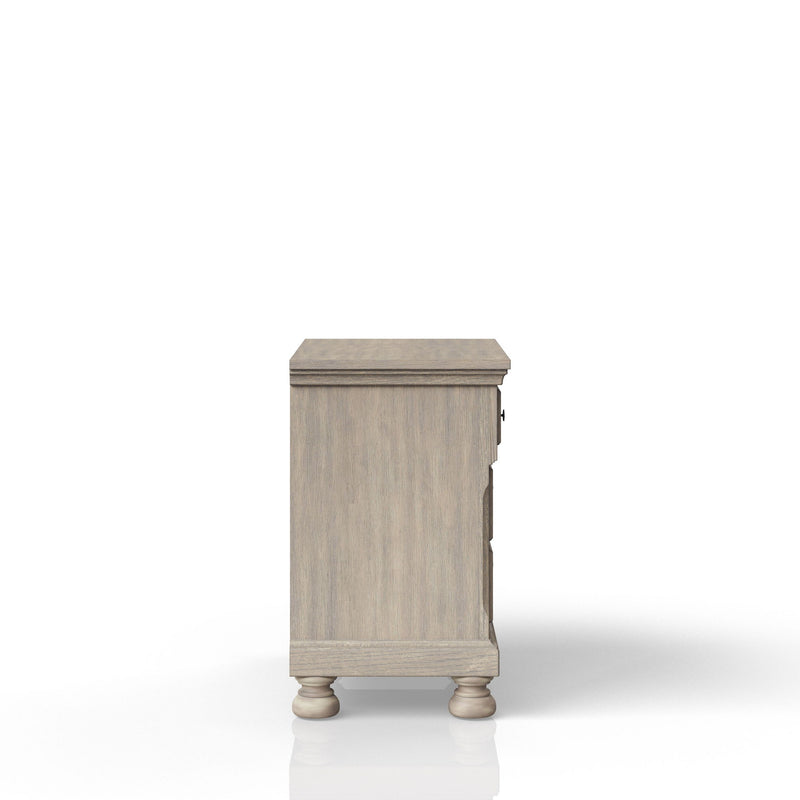 Nightstand Two Storage Drawers - R&R Furniture Gallery (Fountain Valley, CA)