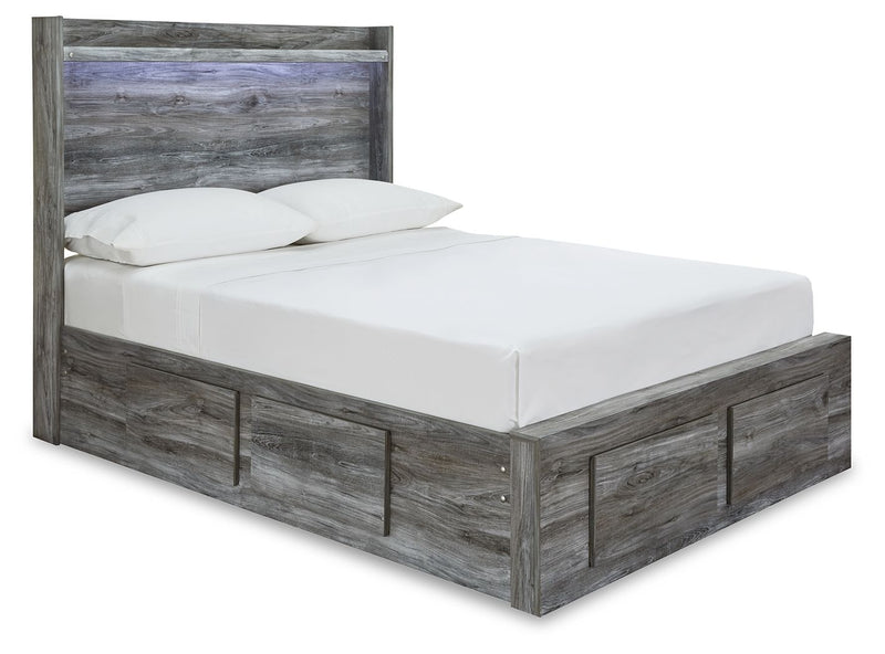 Baystorm - Panel Bedroom Set - Gray - R&R Furniture Gallery (Fountain Valley, CA)