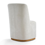 Set of two Noble House indoor upholstered dining chairs with padded seats and fabric-covered backs, modern and stylish for dining rooms.