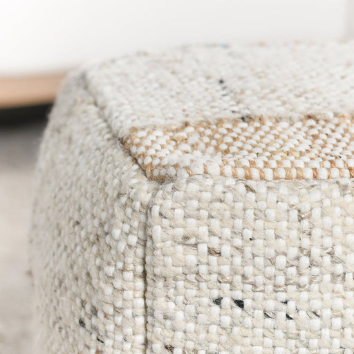 Poufs - Ritsa Pouf - Multi - R&R Furniture Gallery (Fountain Valley, CA)