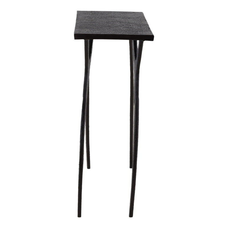 Bastien - Console Table - Black And Bronze