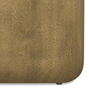 Bassett - Cast Aluminum Side Table - Brown - R&R Furniture Gallery (Fountain Valley, CA)