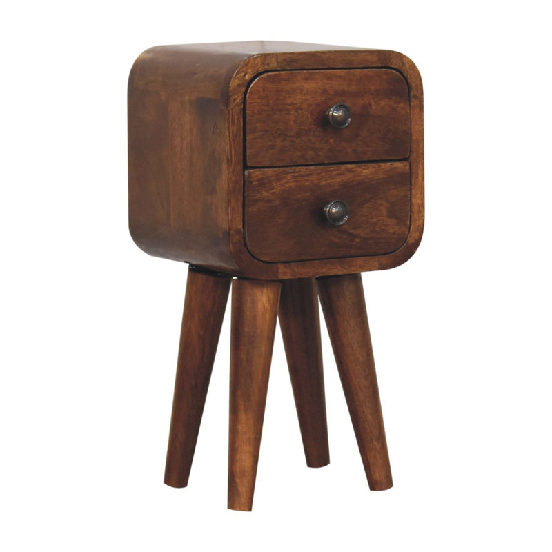 Curved Nightstand, - R&R Furniture Gallery (Fountain Valley, CA)