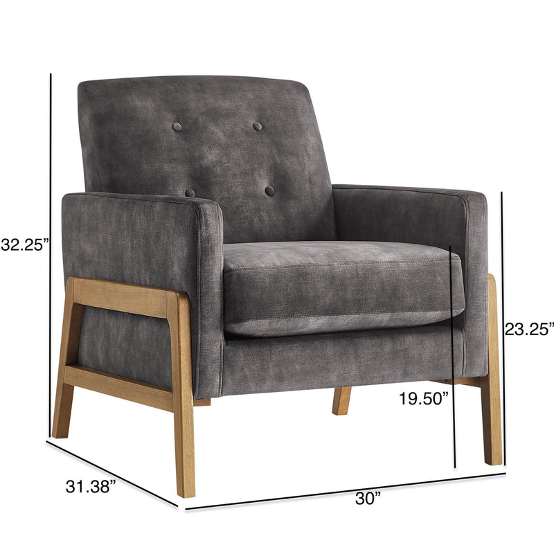 Matson - Tufted Back Accent Chair - R&R Furniture Gallery (Fountain Valley, CA)