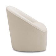 Anson - Swivel Chair With Soft Rounded Back - Off White - R&R Furniture Gallery (Fountain Valley, CA)