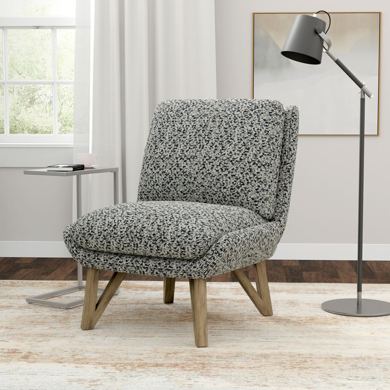 Armless Accent Chair - Dark Navy - R&R Furniture Gallery (Fountain Valley, CA)