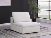 1100 - Armless Chair (Top-Grain Italian Leather) - R&R Furniture Gallery (Fountain Valley, CA)