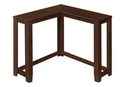 Corner Accent Console Table For Entryway, Contemporary & Modern - Cherry - R&R Furniture Gallery (Fountain Valley, CA)