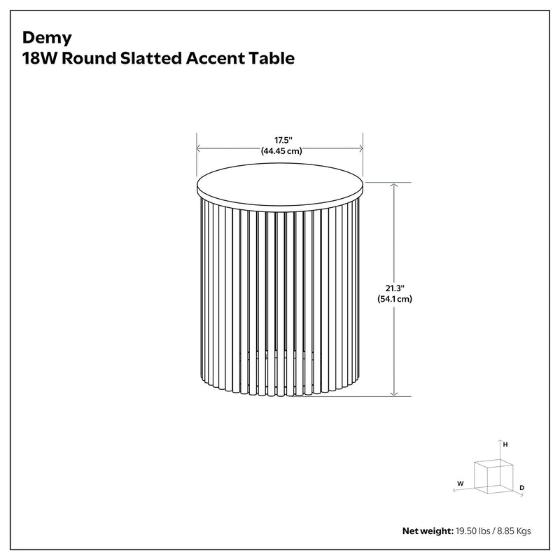 Demy - Handcrafted Metal Accent Table - R&R Furniture Gallery (Fountain Valley, CA)