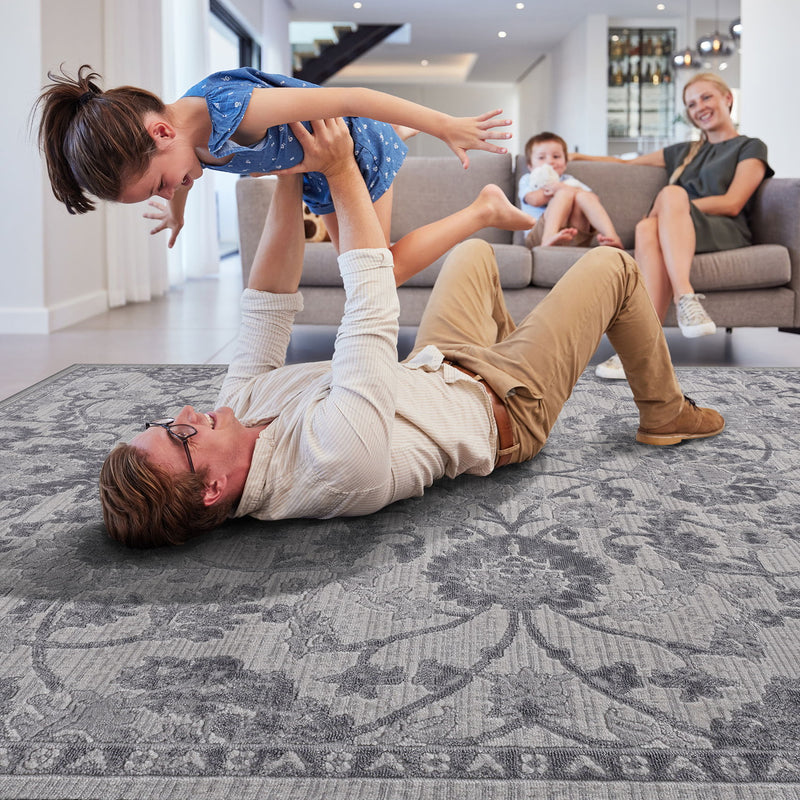 Marfi - Trendy Oriental Area Rug - R&R Furniture Gallery (Fountain Valley, CA)