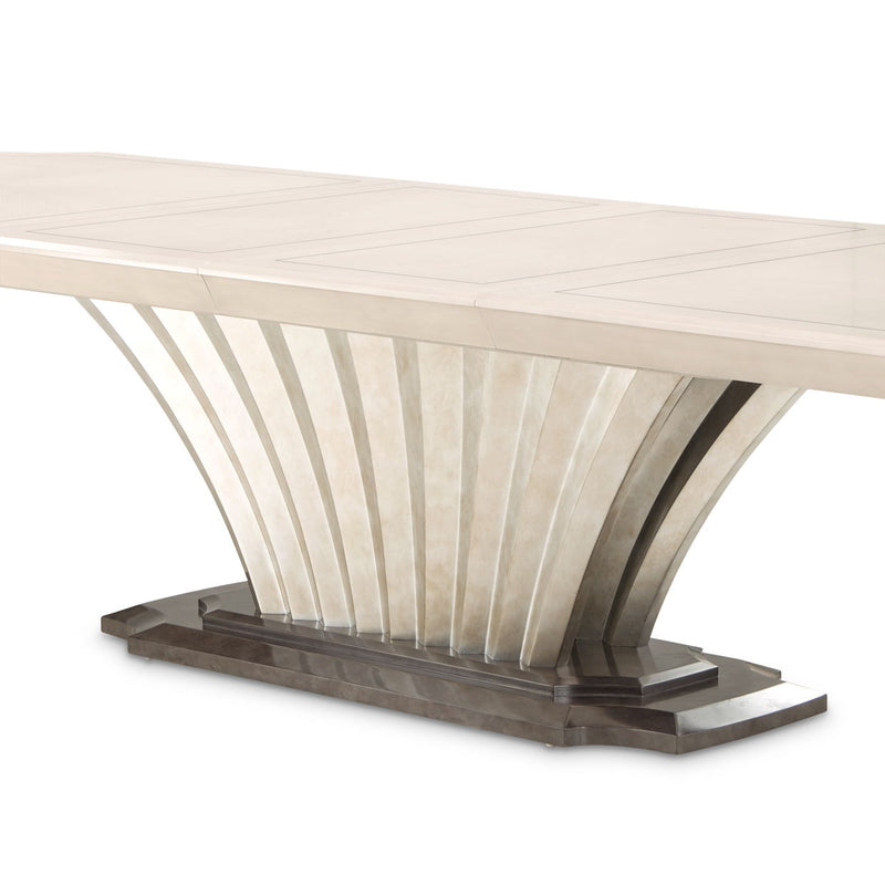 Fantosini - Pedestal Dining Table - R&R Furniture Gallery (Fountain Valley, CA)