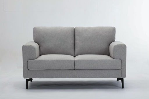 Kyrene - Loveseat - Light Gray Linen - R&R Furniture Gallery (Fountain Valley, CA)