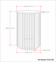 Demy - Accent Table - R&R Furniture Gallery (Fountain Valley, CA)
