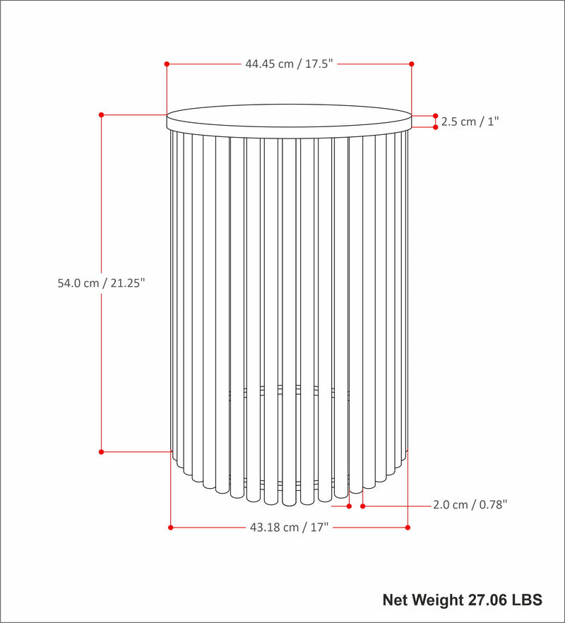 Demy - Accent Table - R&R Furniture Gallery (Fountain Valley, CA)