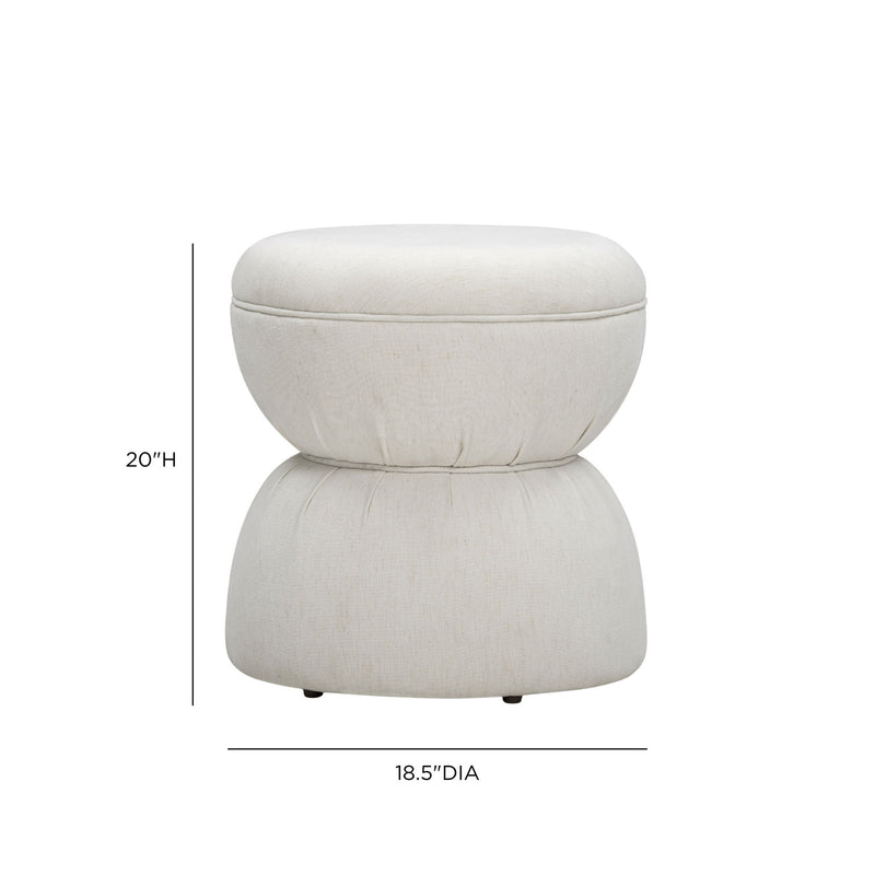 Tomlin - Gaming Ruched Ottoman