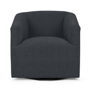Classic Home Vernon swivel chair with a plush, upholstered seat and backrest, featuring a modern design and a swivel base.