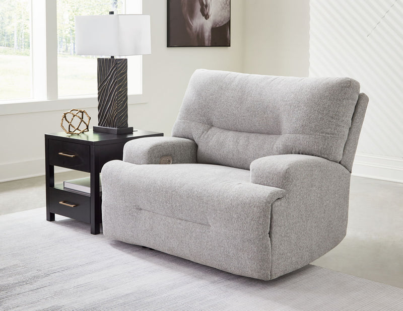 Acklen Place - Wide Seat Power Recliner - R&R Furniture Gallery (Fountain Valley, CA)