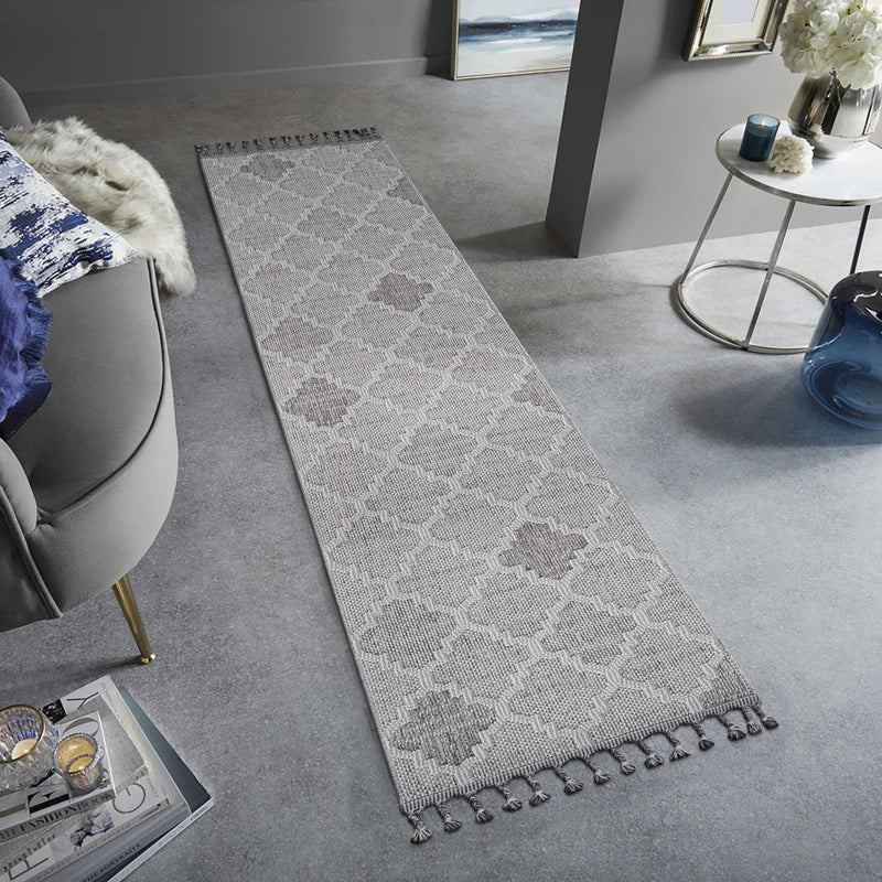 Guros - Indoor / Outdoor Trellis Area Rug - R&R Furniture Gallery (Fountain Valley, CA)