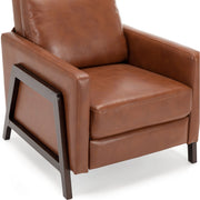 Madeline - Push Back Recliner - Caramel - R&R Furniture Gallery (Fountain Valley, CA)