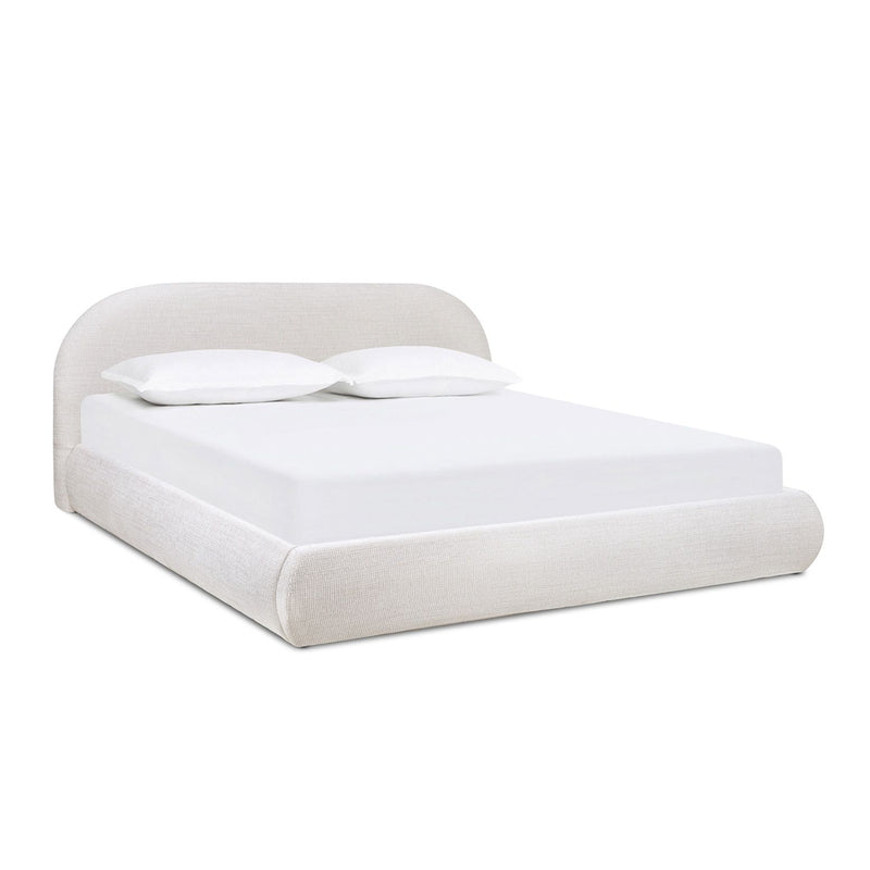 Archie Puffy Grounded - Upholstered Platform Bed