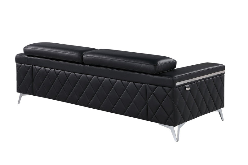 1140 - 3-Piece Sofa Set With Adjustable Headrest