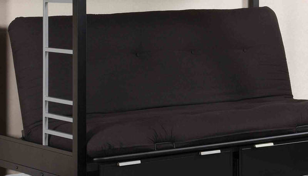 Knox - 6" Black Futon Mattress