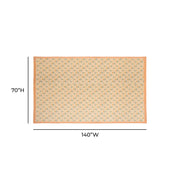Set of Dolce placemat sets by TOV Furniture with stylish, woven fabric and intricate patterns for table decor.
