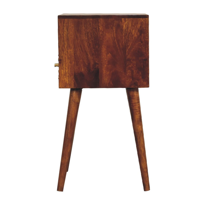 Eden - Mini Nightstand - Chestnut - R&R Furniture Gallery (Fountain Valley, CA)
