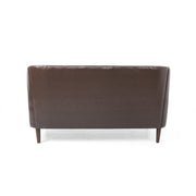 Sophisticated Loveseat With Diamond Stitched Detailing - R&R Furniture Gallery (Fountain Valley, CA)