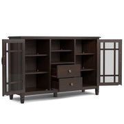 Connaught - Tall TV Stand - Brown - R&R Furniture Gallery (Fountain Valley, CA)