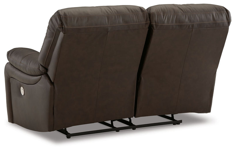 Leesworth - Reclining Loveseat - R&R Furniture Gallery (Fountain Valley, CA)