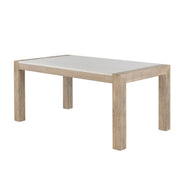Vanilla - Real Marble Dining Table - Beige / Light Natural - R&R Furniture Gallery (Fountain Valley, CA)