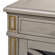 Dauphin - TV Stand Storage Display Console Table - Gray Cashmere - R&R Furniture Gallery (Fountain Valley, CA)