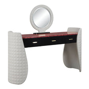 Jamonica - Vanity Desk - Gray & Dark Brown - R&R Furniture Gallery (Fountain Valley, CA)