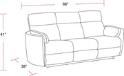 Radius - Power Reclining Sofa Set - R&R Furniture Gallery (Fountain Valley, CA)