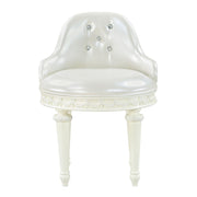 Dorothy - Vanity Chair With Swivel - Ivory - R&R Furniture Gallery (Fountain Valley, CA)