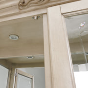 Platine de Royale - Curio Cabinet - Champagne - R&R Furniture Gallery (Fountain Valley, CA)