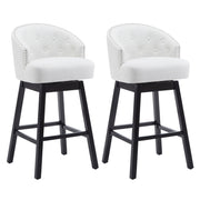 360 Degree Rotation Swivel Counter Stools (Set of 2) - R&R Furniture Gallery (Fountain Valley, CA)