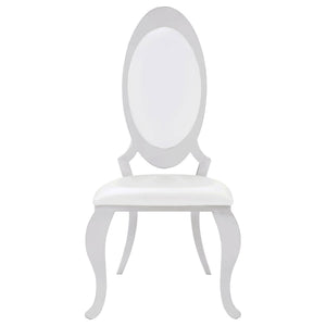 Chester - Upholstered Dining Side Chair (Set of 2) - Creamy White