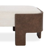 Janya - Accent Bench - Oat Cream - R&R Furniture Gallery (Fountain Valley, CA)