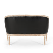 French Country Chesterfield Style Tufted Loveseat - R&R Furniture Gallery (Fountain Valley, CA)