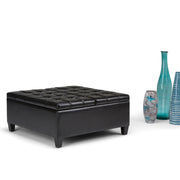 Harrison - Large Coffee Table Storage Ottoman - R&R Furniture Gallery (Fountain Valley, CA)