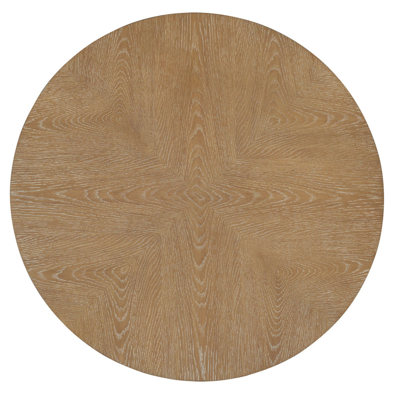 Escape - 3 Piece Occasional Table Set - Glazed Natural Oak / Black Metal Trim - R&R Furniture Gallery (Fountain Valley, CA)