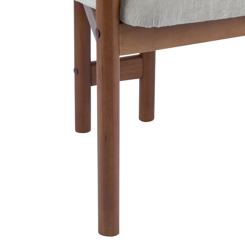 Upholstered Arm Dining Chairs (Set of 2) - R&R Furniture Gallery (Fountain Valley, CA)