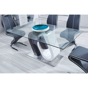 Anne - Dining Table - White / Gray - R&R Furniture Gallery (Fountain Valley, CA)