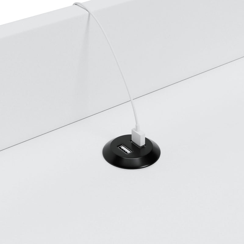 Blariden - Accent Table - White - R&R Furniture Gallery (Fountain Valley, CA)