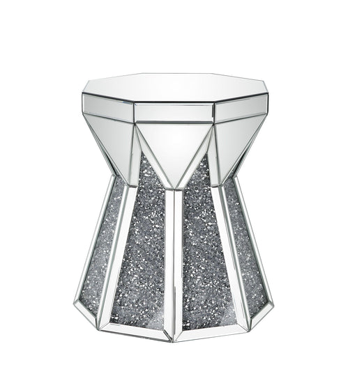 Noralie - End Table - Mirrored & Faux Diamonds - R&R Furniture Gallery (Fountain Valley, CA)