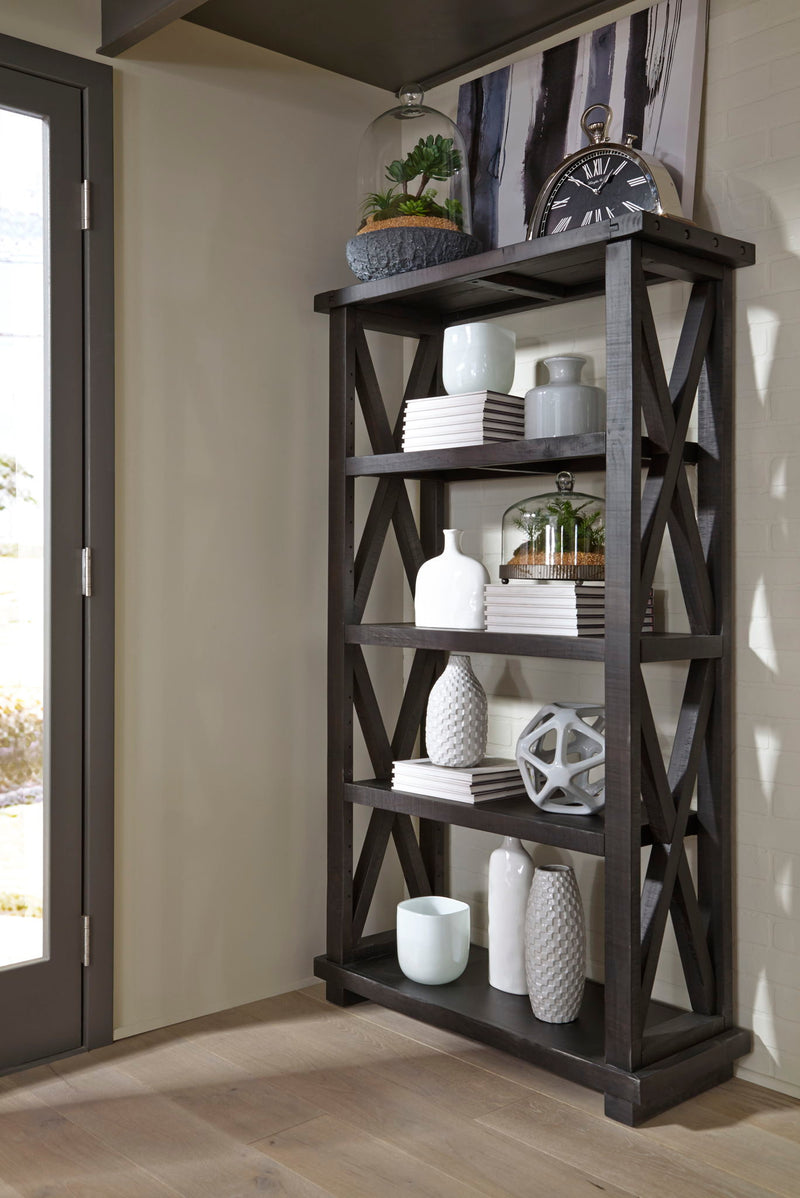Yosemite Solid Wood Bookcase in Cafe