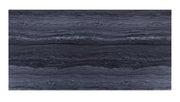 Nasir - Dining Table - Gray Printed Faux Marble Top & Mirrored Silver - R&R Furniture Gallery (Fountain Valley, CA)