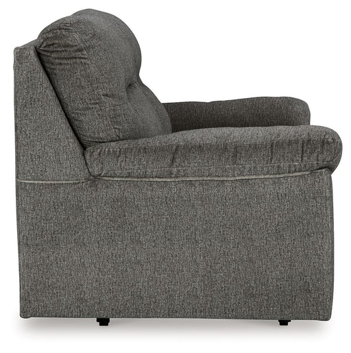 Bindura - Glider Loveseat - Mineral - R&R Furniture Gallery (Fountain Valley, CA)